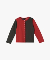 アニエスベー　キッズユニセックス/キッズ バイカラー コットン 長袖 カーディガンプレッション /508324972