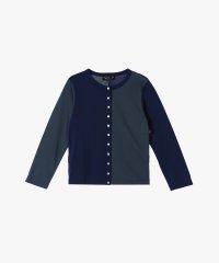 アニエスベー　キッズユニセックス/キッズ バイカラー コットン 長袖 カーディガンプレッション /508324973