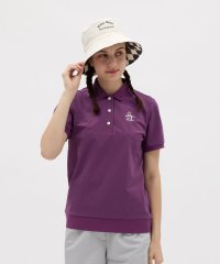 Munsingwear/マンシングウェア Munsingwear 吸汗速乾 衿ロゴジャガード半袖ポロシャツ/508372847