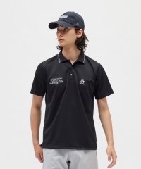 Munsingwear/マンシングウェア Munsingwear Sunscreen NIR 接触涼感キシリトールプリントロゴグラフィック半袖ポロシャツ/508372849
