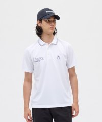 Munsingwear/マンシングウェア Munsingwear Sunscreen NIR 接触涼感キシリトールプリントロゴグラフィック半袖ポロシャツ/508372849