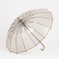 MAISON BREEZE/メゾンブリーズ MAISON BREEZE ビニール傘 スケルトンカラー パイピング/508381933