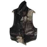 ZIGGY CHEN/ジギーチェン ZIGGY CHEN High－Neck Asymmetric Vest/508383513