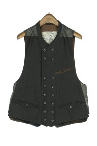 ZIGGY CHEN/ジギーチェン ZIGGY CHEN Double－Breasted Vest/508383514