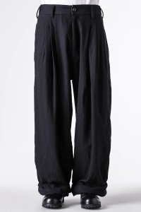 ZIGGY CHEN/ジギーチェン ZIGGY CHEN Wide－Leg Trousers With Pull Tabs/508383527