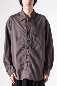 ZIGGY CHEN/ジギーチェン ZIGGY CHEN Asymmetric Shirt Jacket/508383531