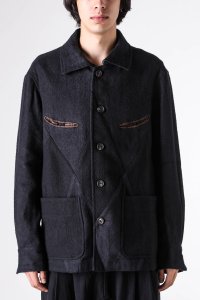 ZIGGY CHEN/ジギーチェン ZIGGY CHEN Diamond Shaped Patchworek Jacket/508383544