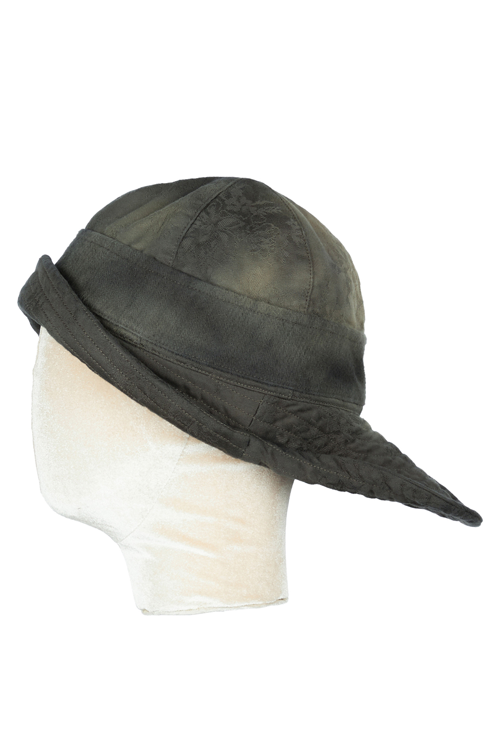 ziggy chen ハット 帽子 ジギーチェン ZIGGY CHEN Round Hat With Back Panel （Black