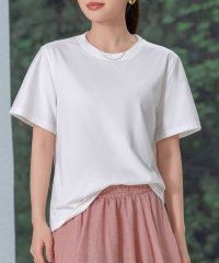 TeddyShop/テディショップ Teddyshop レディース [接触冷感]半袖きれいめベーシックTシャツ/508383696
