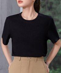 TeddyShop/テディショップ Teddyshop レディース [接触冷感]半袖きれいめベーシックTシャツ/508383696