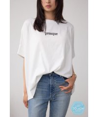 AZUL by moussy/C/T冷感ロゴシシュウTシャツ/508384054