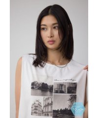 AZUL by moussy/C/T冷感フォトプリントノースリーブTシャツ/508384055