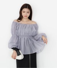PROPORTION BODY DRESSING/バルーンスリーブオフショルブラウス/508384887