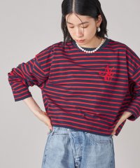 SHIPS WOMEN/《予約》SHIPS NINE CASE:ボーダー 長袖 TEE/508384995