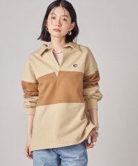 SHIPS WOMEN/《予約》SHIPS NINE CASE:配色 スキッパー プルオーバー/508384996