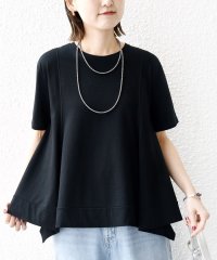 SHIPS WOMEN/ヘムフレア ショート スリーブ プルオーバー/508385047