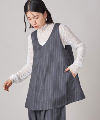SHIPS WOMEN/《予約》SHIPS NINE CASE:〈手洗い可能〉ストライプ チュニック/508385050