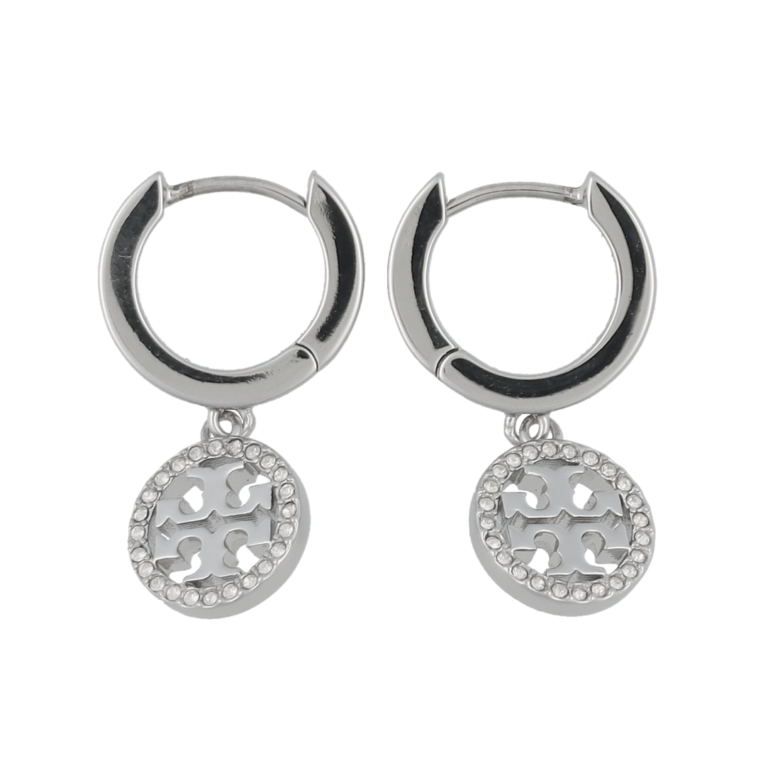 送料・関税込み【Tory Burch】Miller Huggie フープ ピアス Miller Huggie Hoop Earring: Women's Designer Earrings | Tory