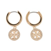 TORY BURCH/トリーバーチ TORY BURCH Miller Pave Huggie Hoop Earring/508385300