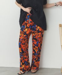 Noia/ノイア Noia プリントストレートパンツ/508385313