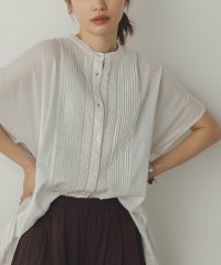 Noia/ノイア Noia ピンタック レースシャツ/508385343
