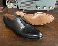 AMBUR/レザーソール 360°フルマッケイ製法 外羽根ストレートチップ ブラック AMBUR/508385371