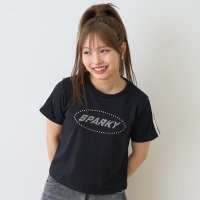 Lovetoxic/ラブトキシック Lovetoxic 速乾ラインストーンTシャツ/508385762