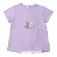 petit main/プティマイン petit main 星空のpupu＆tete半袖Tシャツ/508385774