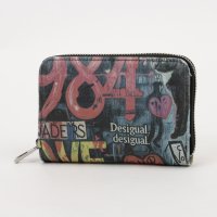 Desigual/デシグアル Desigual グラフィティ財布 CAT 1984 猫デザイン/508385784
