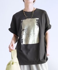 reca/レカ reca 箔プリント半袖BIGTシャツ（day253712）/508385950
