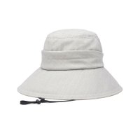 milsa/ミルサ milsa ハット 帽子 レディース UVカット つば広 フリーサイズ 洗濯機で洗える 吸汗速乾 軽量 軽い あご紐 サイズ調節 リボン Va－ale /508385961