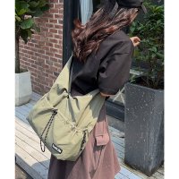 florge/フロージュ florge 【軽量・A4収納可】撥水ナイロンドローコードショルダーバッグ/トートバッグ/508386341
