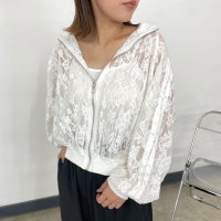 CRB/シーアールビー CRB レースラインブルゾン/508386372