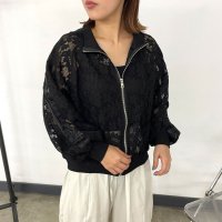 CRB/シーアールビー CRB レースラインブルゾン/508386372