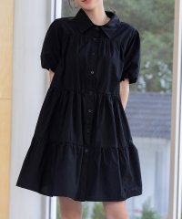 TeddyShop/テディショップ Teddyshop レディース 2WAY半袖ティアードチュニックシャツワンピース/508386556