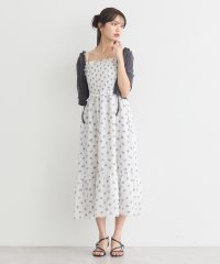 earth music&ecology/アースミュージックアンドエコロジー earth music&ecology 花柄シアーポップコーンキャミワンピース/508386655