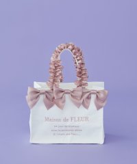 Maison de FLEUR/メゾン ド フルール Maison de FLEUR ジャカードリボンフリルスクエアトートSバッグ/508386692