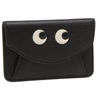 ANYA HINDMARCH/アニヤハインドマーチ Anya Hindmarch カードケース スマホケース ストラップ アイズ エンベロープ ブラック レディース ANYA HINDMAR/508386762