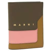 MARNI/マルニ MARNI 二つ折り財布 ブラウン ピンク レディース MARNI PFMOQ14U28 LV520 ZO957/508386808