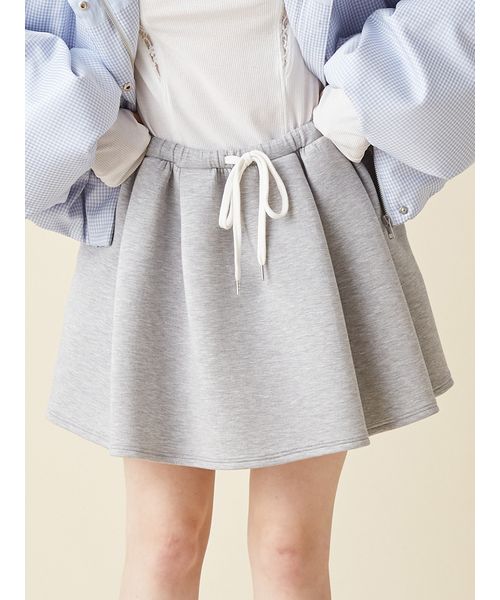 WEB・一部店舗限定カラー】ポンチフレアミニスカート(508387404