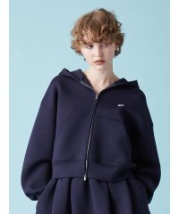FURFUR/【WEB・一部店舗限定カラー】ロゴ刺繍ジップアップフーディー/508387410