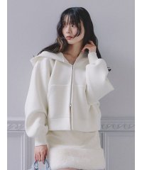 FURFUR/【WEB・一部店舗限定カラー】ロゴ刺繍ジップアップフーディー/508387410