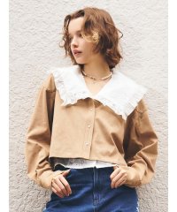 FURFUR/スタッズデザインシャツジャケット/508387414
