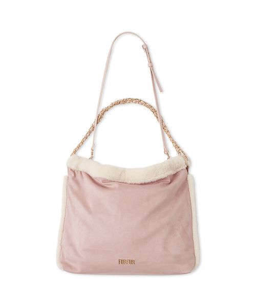 FURFUR メタリック巾着バッグ WEB限定カラー】マテリアル巾着バッグ(508387440) | FURFUR
