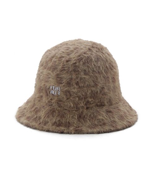 ロゴ刺繍エコファーバケットハット(508387451) | FURFUR(FURFUR