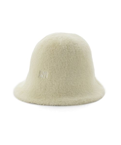 ロゴ刺繍エコファーバケットハット(508387451) | FURFUR(FURFUR