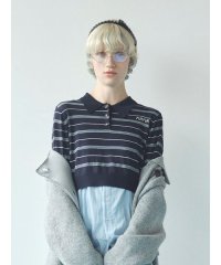 FURFUR/シャツレイヤードポロニット/508387459
