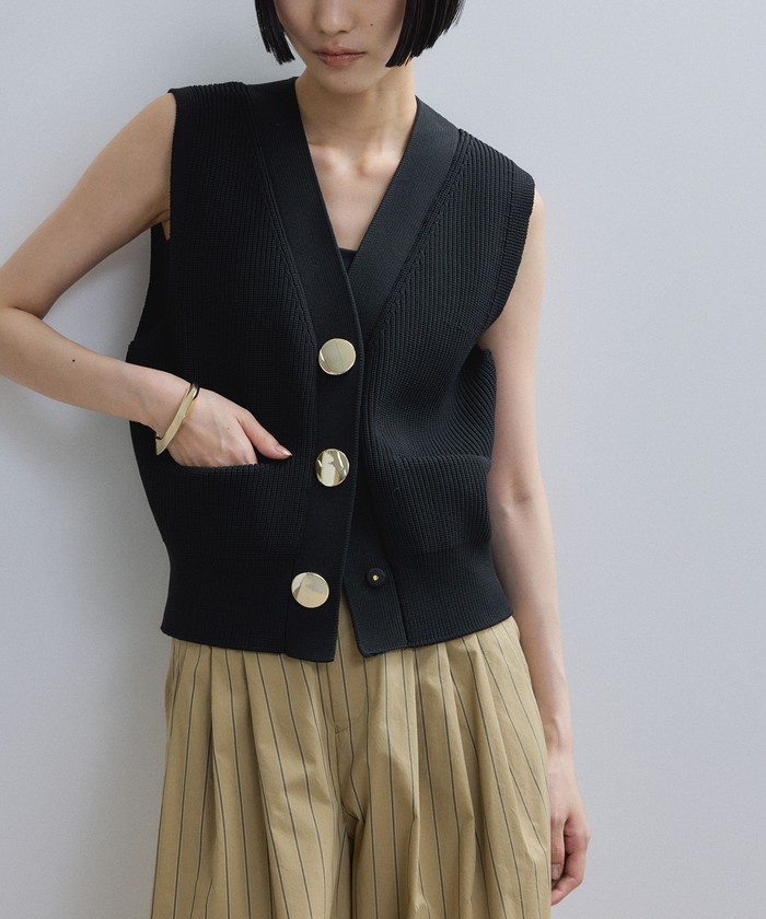 theory セオリー ベスト DRY CREPE FITTED DB VEST ベスト DRY CREPE FITTED DB VEST(505265536) | セオリー(Theory