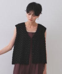 OPAQUE.CLIP/オペーク ドット クリップ OPAQUE.CLIP フリンジジャカードベスト【洗濯機洗い可】/508387575