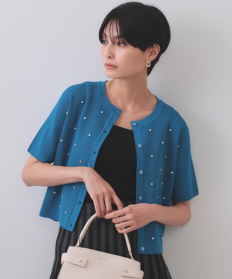 ＊専用let it ride コットン ケーブルニット　インディゴ let it ride コットン ケーブルニット インディゴ